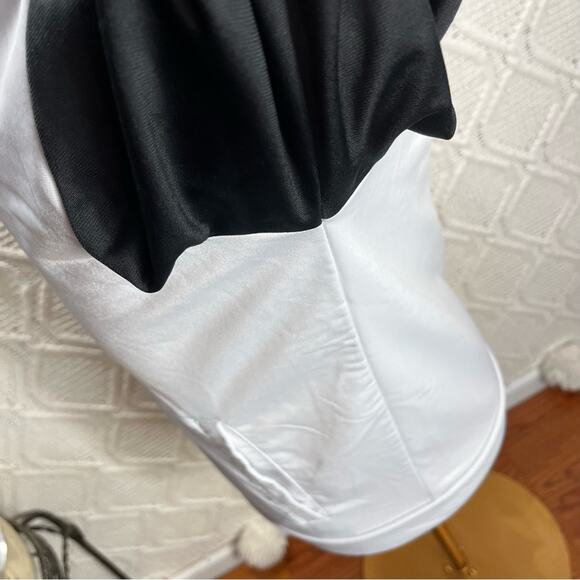 ADIDAS | Boys' Zip Up Track Jacket Sweatshirt Black and White XL - Picture 6 of 10